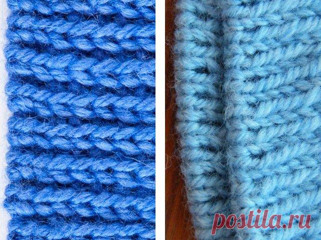 Итальянский набор петель с эластичным краем – Вяжем тут