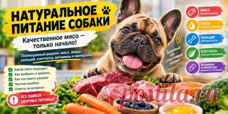 Натуральное питание собаки: как выбрать и купить мясо для собаки SlandoPro — деловой портал: компании, объявления, бизнес-услуги