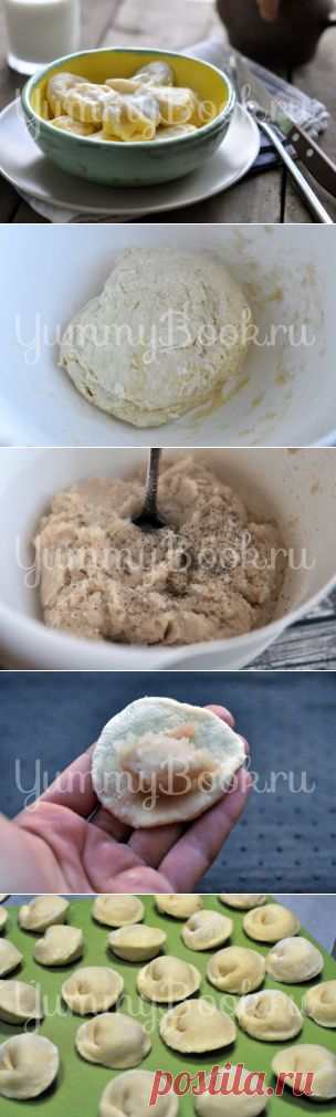 Пельмени с куриным фаршем - пошаговый рецепт с фото