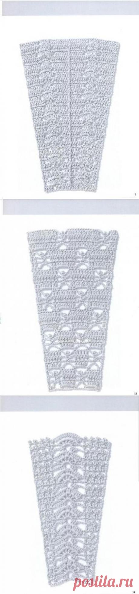 Схемы из японского (китайского?) журнала ч. 1 / Вязание крючком / Женская одежда крючком. Схемы.