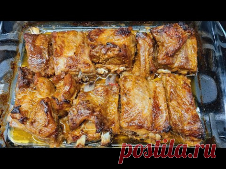 Супер РЕБРА! Мясо прям тает во рту! Этот рецепт покорит Вас!Super RIBS! The meat melts in your mouth
