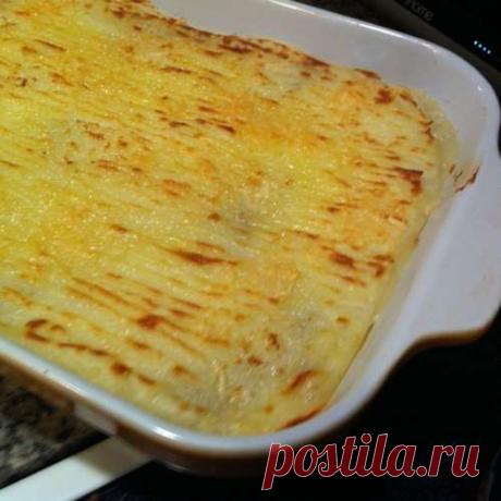 Рецепт: Картофельная запеканка с фаршем и грибами - все рецепты России