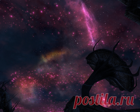 Ночное небо над Пасвалем.
Night sky over Passwall.
