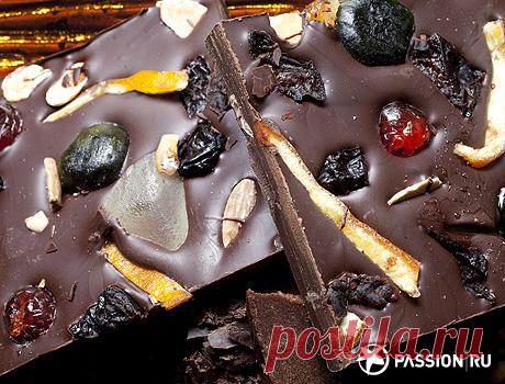 Домашний шоколад с орешками &quot;Новогодний&quot; | Четыре вкуса