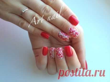 Дизайн Ногтей Завитки или Вензеля! Nail Art Designs