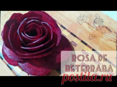 Rosa de beterraba - Tutorial