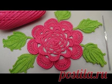 Мотивы ирландского кружева - розы