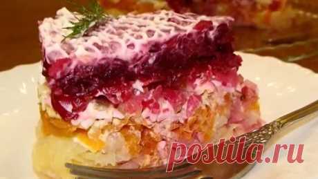 &quot;Овощной торт&quot; - салат очень вкусный и бюджетный.
