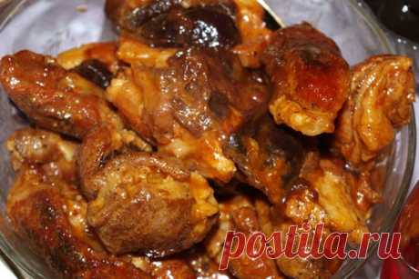 Мясные рулетики с черносливом и курагой — Мой садочек