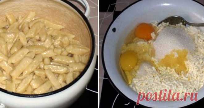 Галушки из творога Галушки из творога получаются мягкими и вкусными, их можно подавать со сметаной, сметанным кремом с сахарной пудрой, ягодным муссом и т.д. по вашему вкусу.