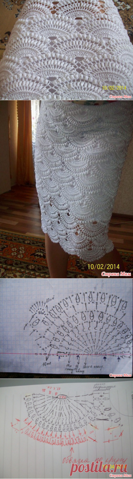 Юбка по мотивам Джованны Диас - Вязание - Страна Мам