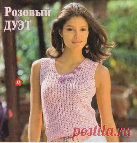Вязание крючком. Идеи для лета. Модели из журнала Сабрина | Petelka_za_petelkoy | Яндекс Дзен