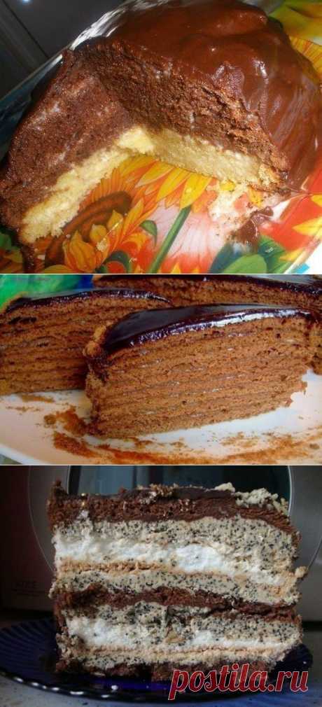 ТОП-5 ЛУЧШИХ ШОКОЛАДНЫХ ТОРТИКОВ | Готовим вместе
