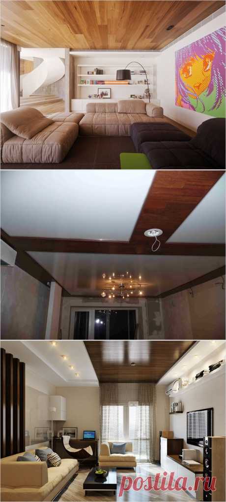 Потолок из ламината своими руками - как правильно сделать (+фото)