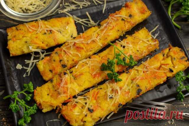 Полента с овощами и маслинами по-итальянски — Ботаничка