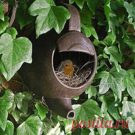 ДОМИК ДЛЯ ПТИЧКИ