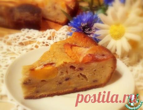 Шикарный пирог с персиками – кулинарный рецепт