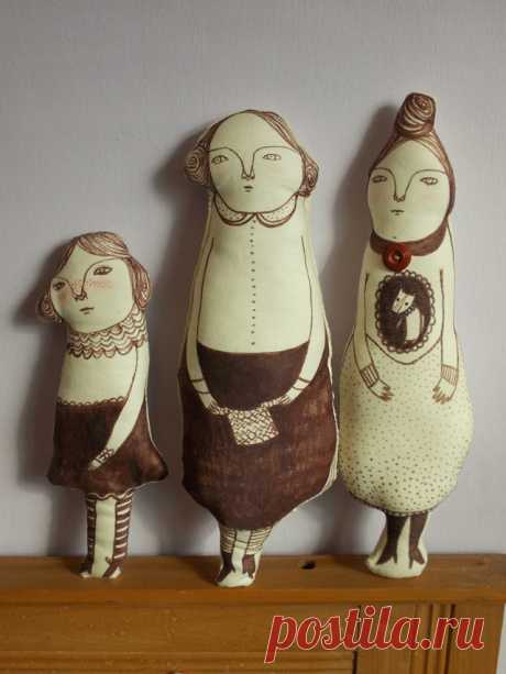 textile art doll - Поиск в Google
