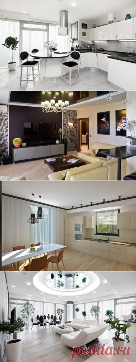 Выразительность монохромного интерьера — Роскошь и уют