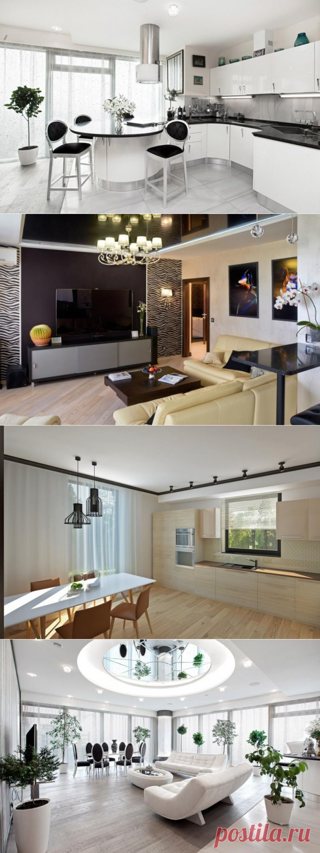 Выразительность монохромного интерьера — Роскошь и уют