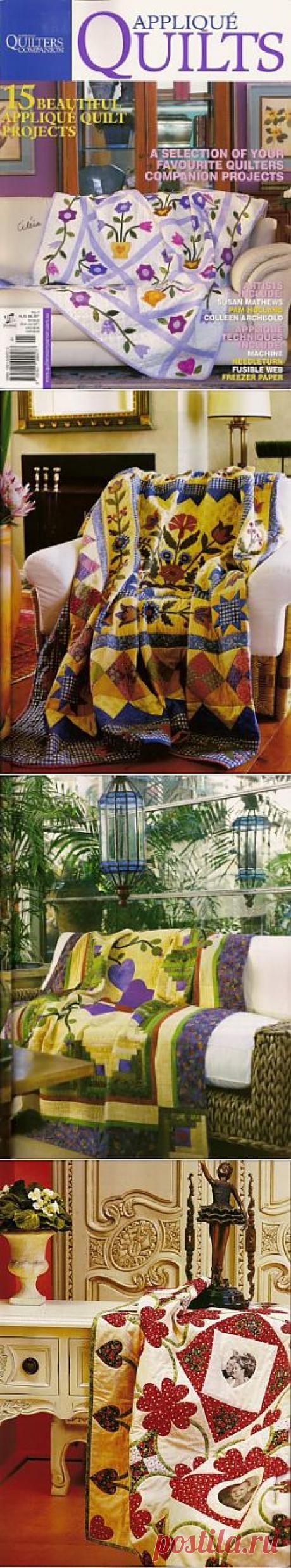 Quiltre's Companion № 1 - Applique Quilts .