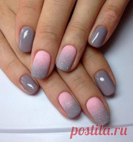 Маникюр на короткие ногти