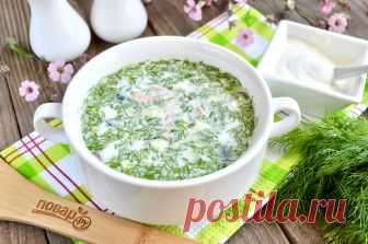 8 рецептов холодных супов - Статьи на Повар.ру