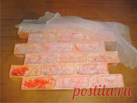 Как сделать за 250 р. оттиск для штукатурки на 18 камней