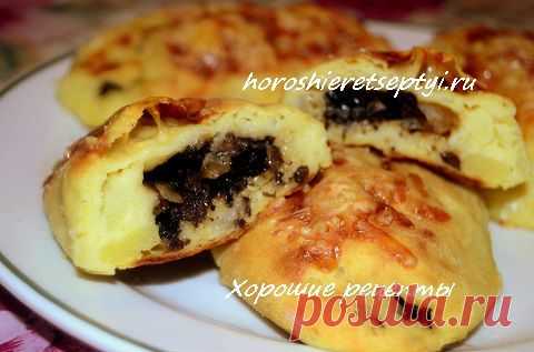Картофельные пирожки рецепт с сердечками | Хорошие рецепты