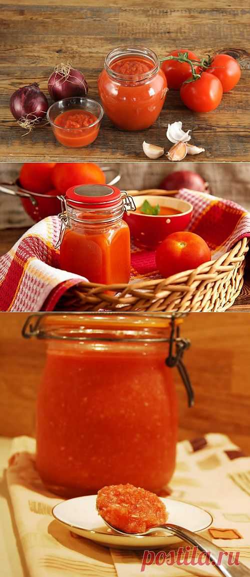 Томатные соусы-заготовки: варианты на любой вкус / Простые рецепты