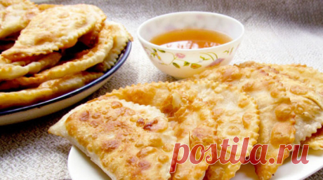 Постные чебуреки с грибами - ochenvkusno.com