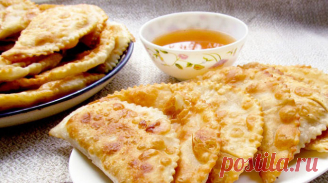 Постные чебуреки с грибами - ochenvkusno.com