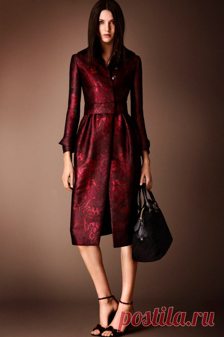 Burberry Prorsum Pre-Fall коллекция осень-зима 2014-2015