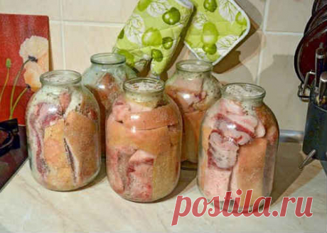 Сало в рассоле - самый вкусный рецепт засолки