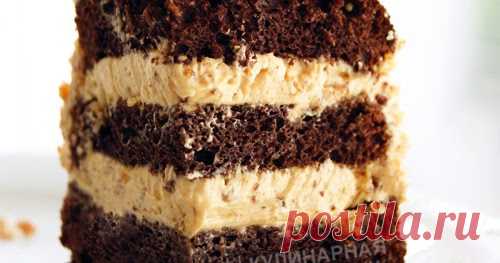 574. Торт с карамельным кремом очень вкусный Торт с карамельным кремом