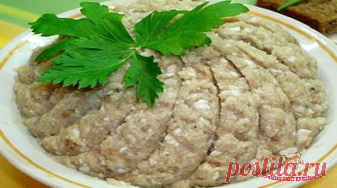 Мой старый семейный рецепт - форшмак по-одесски