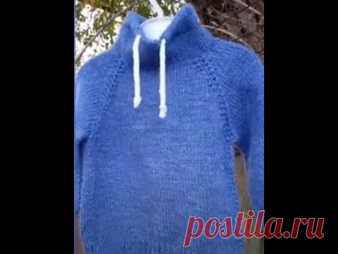МК #СВИТШОТ или #ХУДИ для мальчика #вязаниеспицами БЕЗ РАСЧЕТА