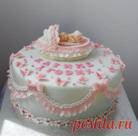 Торт на годик.