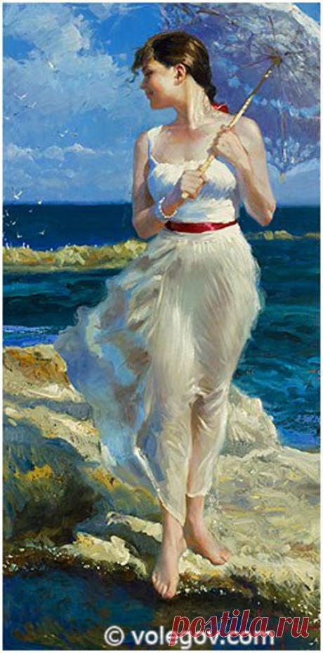 ВЛАДИМИР ВОЛЕГОВ ХУДОЖНИК МИРА И ГАРМОНИИ
Он взял за основу в своём творчестве «СОЛНЕЧНЫЙ РОМАНТИЗМ» и его работы стали действительно произведениями искусства.  Картины  стали наполнятся нежностью, добротой и необъятным мирными тематиками нашей жизни. Красивые женщины, дети и природа всё это даёт тот огромный позитив в котором и есть сама жизнь в своё великолепии. Владимир Волегов стал по истине художником мира и гармонии.