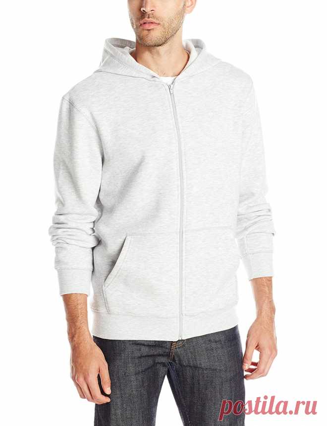 Lee Uniforms Men's Fleece Hoodie, Heather Grey, Medium at Amazon Men’s Clothing store: