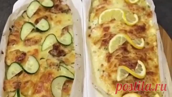 Лосось в духовке