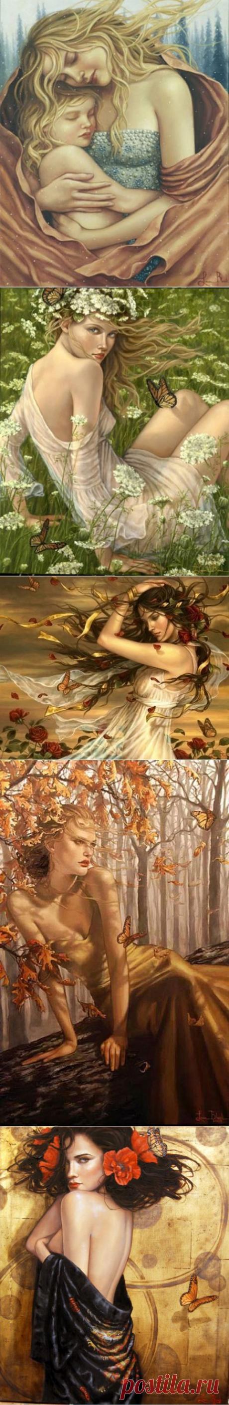 ХУДОЖНИЦА ЛАУРИ БЛАНК. НЕЖНОСТЬ.... 
Я – Женщина. Я – Нежность. Я – Вода.
Я – Чувственность. Я – Чувство. Я – Коварство.
Я для себя – чудесная Игра.
Я для себя – надежное лекарство.