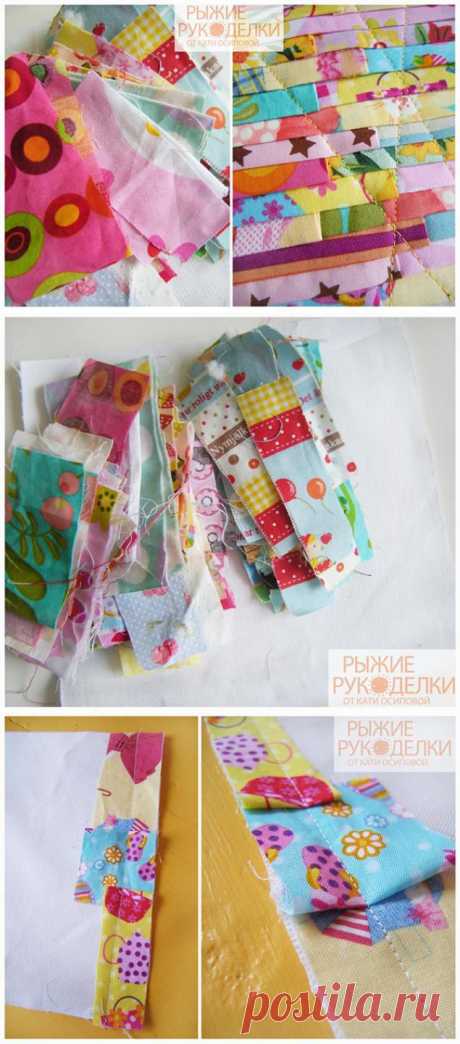 Способ сшивания лоскутков. - Ярмарка Мастеров - ручная работа, handmade