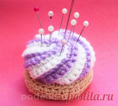 Вязаные крючком игольницы 