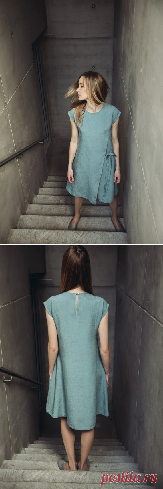 Linen Dress Motumo 14S14