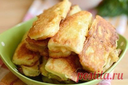Кабачки в кляре