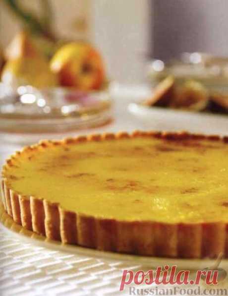 Рецепт: Пирог "Крем-брюле" на RussianFood.com
