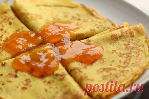 Блины из кукурузной муки | Домашний Ресторан