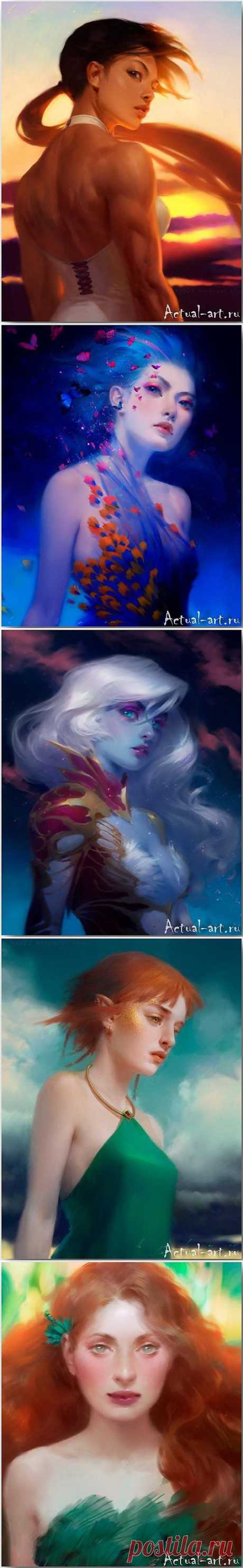 Bao Pham и его сказочные героини | Actual-art.ru