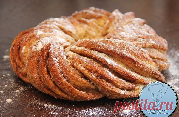 Эстонская выпечка с корицей.